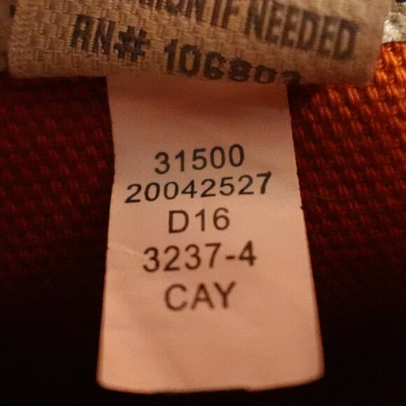 Duluth Trading Hanger Bender Fire Hose Shirt Jac Men's  2XL Lined Rust Orange - Picture 3 of 10